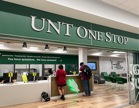 UNT one stop